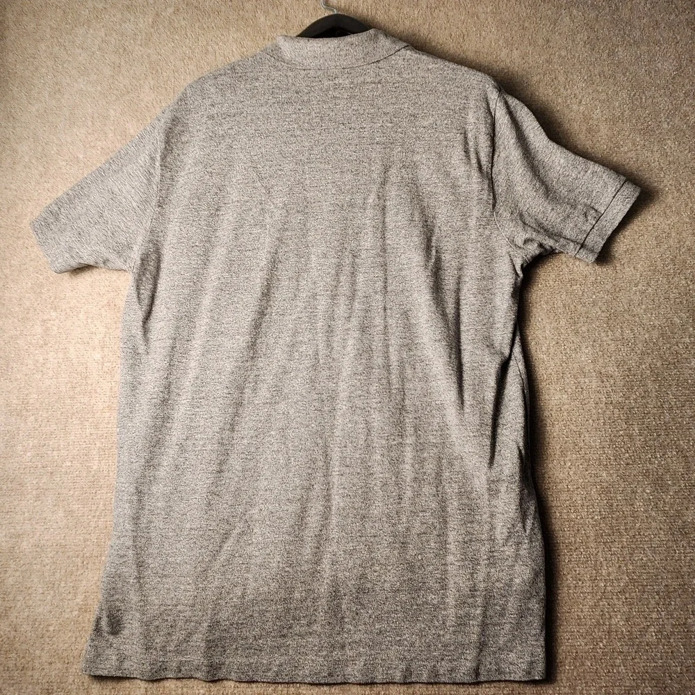 Polo Ralph Lauren Polo Shirt Men XL Gray Grey Short Sleeve Pique Pony Logo